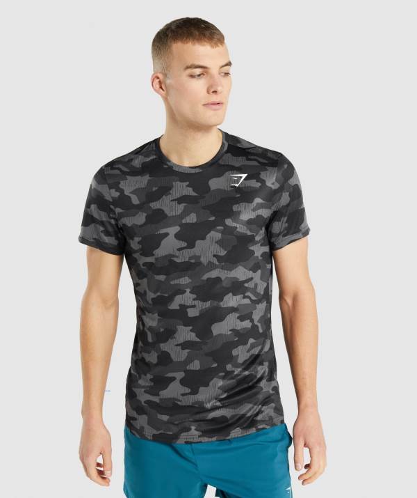 Panske Tricka Gymshark Arrival Siva | UN4682579